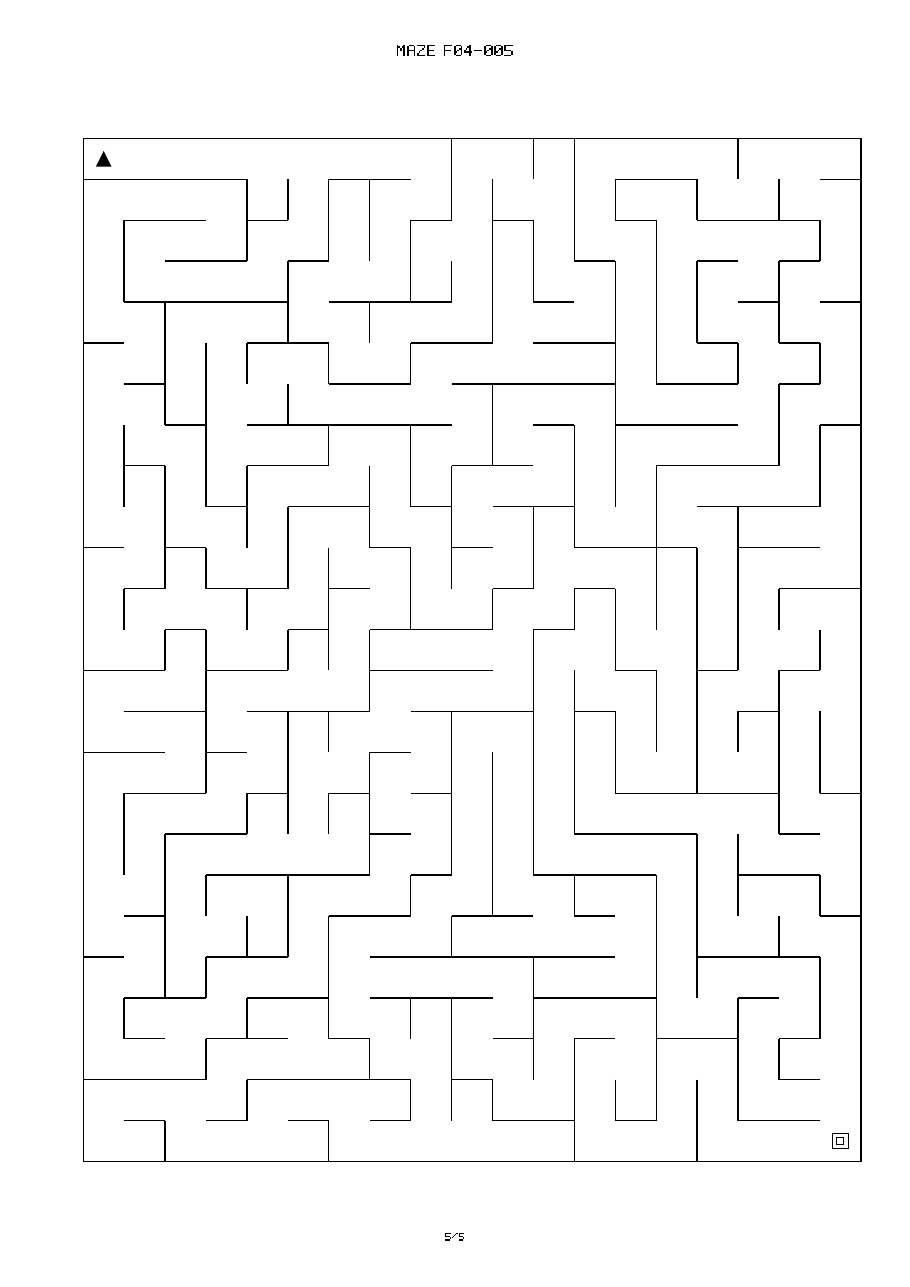 Printable maze preview f04-005 from Free Road Trip Mazes for Kids